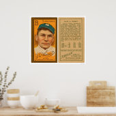 Zack Wheat Brooklyn Superbas Baseball 1911 Poster (Küche)