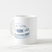 Zacke XF Kaffeetasse (Vorderseite Links)