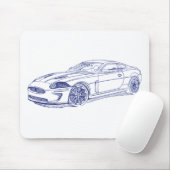 Zacke XKR 2011 Mousepad (Mit Mouse)
