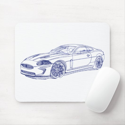 Zacke XKR 2011 Mousepad (Mit Mouse)