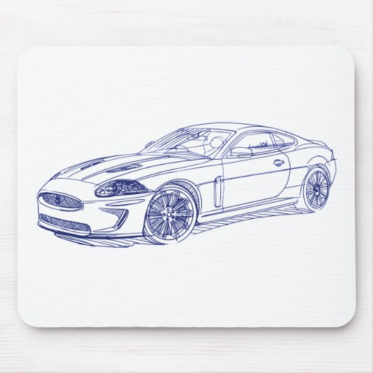 Zacke XKR 2011 Mousepad (Vorne)