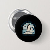 Zackenbarsche ich stehe mit den Pinguinen, den Fun Button (Vorne & Hinten)