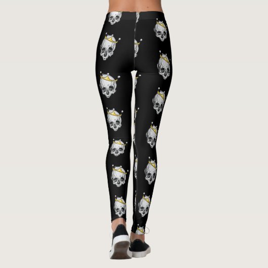 Zackenbarsche Leggings (Rückseite)