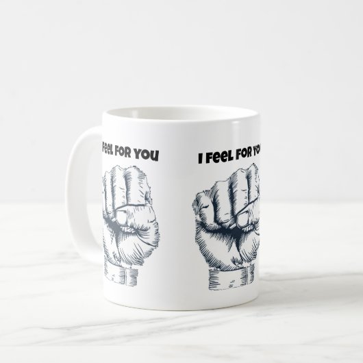 Zackenfaust Kaffeetasse (Vorderseite Links)