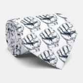 Zackenfaust Krawatte (Gerollt)