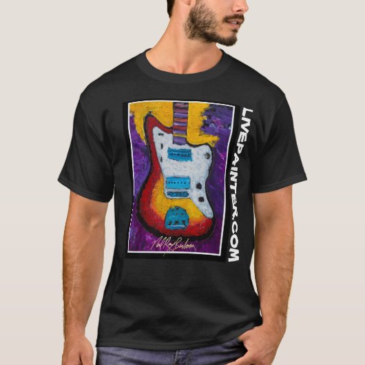 Zackengitarre T - SHIRT (Vorderseite)