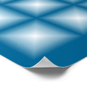 Zackengraben wählen Sie Ihre Farbe aus Poster (Ecke)