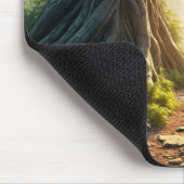 Zackenholz Mousepad (Ecke)