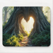 Zackenholz Mousepad (Vorne)