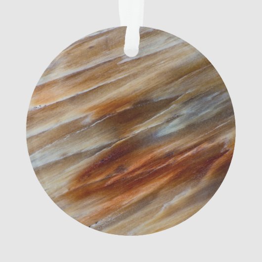 Zackenholz Ornament (Rückseite)