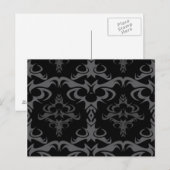 Zackenmetall Postkarte (Vorne/Hinten)