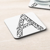 Zackenmuster A Untersetzer (Linke Seite)