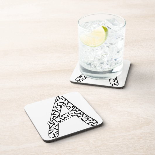 Zackenmuster A Untersetzer (Rechte Seite)