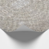 Zackenpapier für das Wasser am Strand Geschenkpapier (Ecke)