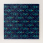 Zackenrand: Dynamisches Musterspiel Puzzle (Horizontal)