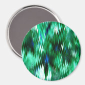 Zackenränder... Magnet (Vorderseite/Rückseite)