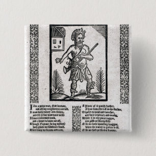 Zackig oder die Entschließung des armen Mannes Button