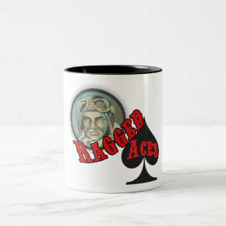 Zackige As-Tasse Zweifarbige Tasse