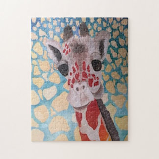 Zackige Giraffe Puzzle
