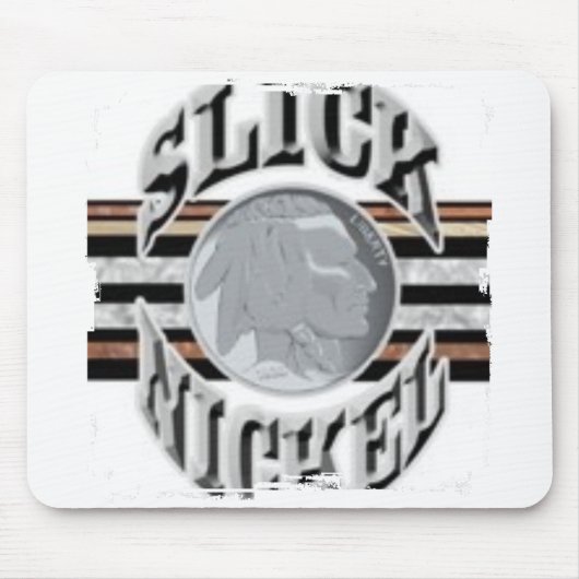 Zackige Grenze Mousepad (Vorne)