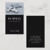 Zackige Visitenkarte (Vorne/Hinten)