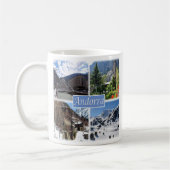 zAD003 ANDORRA, La Vella, Mosaik, Kaffeetasse (Links)