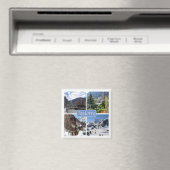 zAD003 ANDORRA, La Vella, Mosaik, Kühlschrank Magnet (In Situ (Geschirrspüler))