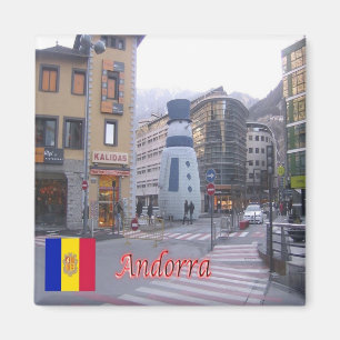 zAD004 - Andorra - Bereichsleiter - Weihnachten Magnet