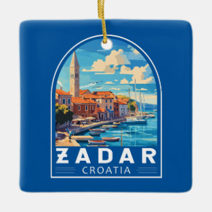 Zadar Kroatien Reisen Keramikornament