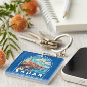 Zadar Kroatien Reisen Schlüsselanhänger (Vorderseite rechts)