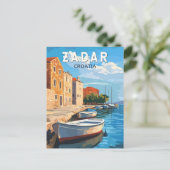 Zadar Kroatien Reisen Vintag Postkarte (Stehend Vorderseite)