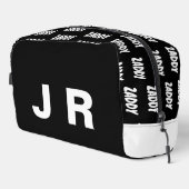 Zaddy Black Personalisiert Waschbeutel (Rechte Ecke)