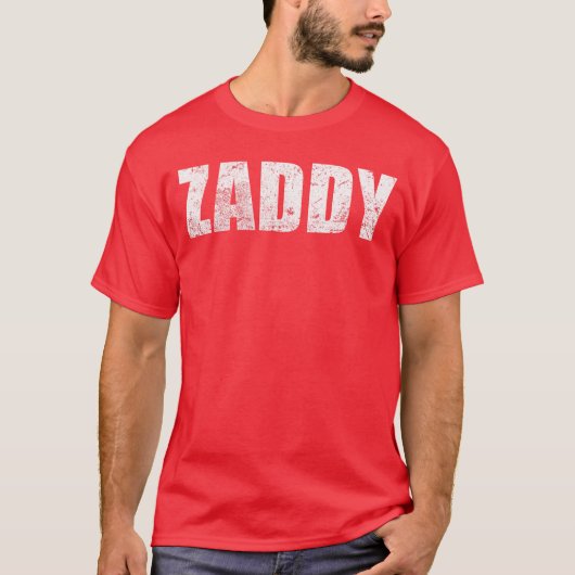 Zaddy boyfriend retro T-Shirt (Vorderseite)