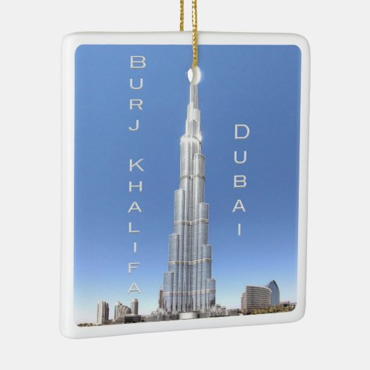 zAE008 DUBAI BURJ KHALIFA, VAE, Asien, Keramikornament (Rechts)