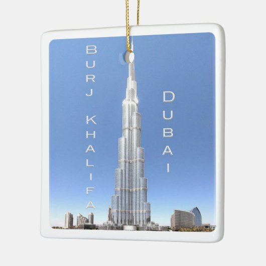 zAE008 DUBAI BURJ KHALIFA, VAE, Asien, Keramikornament (Links)