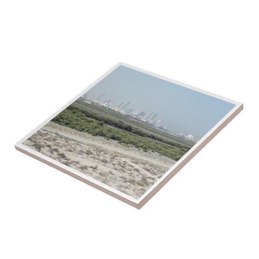 zAE009 UMM AL-QAYWAY panorama, Fliese (Seite)