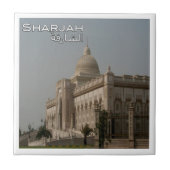 zAE012 SHARJAH, UNIVERSITY, VAE, Asien, Fliese (Vorderseite)