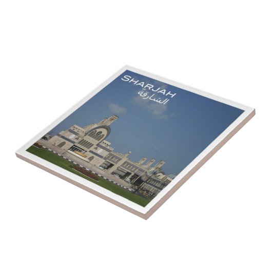 zAE014 SHARJAH, SOUQ AL MARKZI, VAE, Asien, Fliese (Seite)