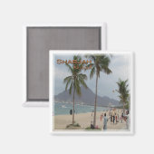 zAE018 SHARJAH, KHORFAKKAN, VAE, Asien, Kühlschran Magnet (Vorderseite/Rückseite)