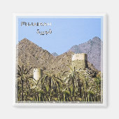 zAE031 FUJAIRAH Lookturm, Vereinigte Arabische Emi Magnet (Vorne)