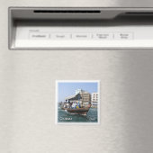 ZAE045 DUBAI flusstaxi ABRA, VAE, Kühlschrank Magnet (In Situ (Geschirrspüler))