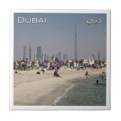 zAE048 DUBAI, Strand in Jumeira, Naher Osten, Fliese (Vorderseite)