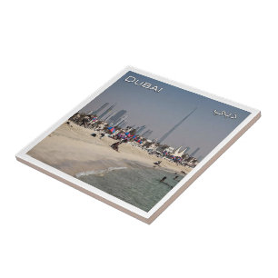 zAE048 DUBAI, Strand in Jumeira, Naher Osten, Fliese