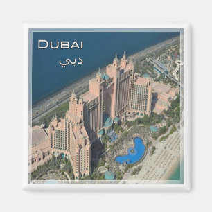zAE049 DUBAI in ATLANTIS, VAE, Kühlschrank Magnet