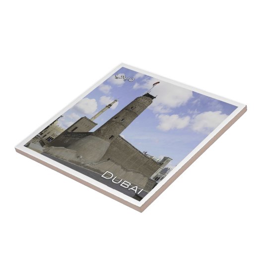 zAE050 DUBAI AL-FAHIDI FORT, VAE, Asien, Fliese (Seite)