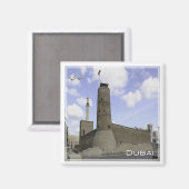 zAE050 DUBAI AL-FAHIDI FORT, VAE, Asien, Kühlschra Magnet (Vorderseite/Rückseite)
