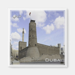 zAE050 DUBAI AL-FAHIDI FORT, VAE, Asien, Kühlschra Magnet