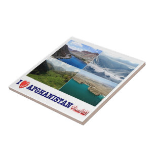 zAF005 I Liebe AFGHANISTAN, Landschaften, Fliese