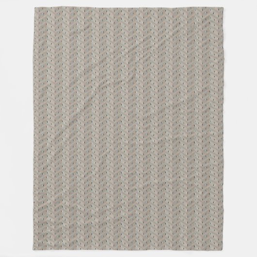 Zag-Punkt-Fleece-Decke Fleecedecke (Vorderseite)