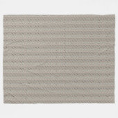 Zag-Punkt-Fleece-Decke Fleecedecke (Vorderseite (Horizontal))